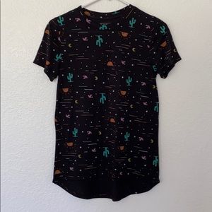 desert print tee shirt